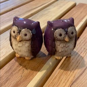 Owl Salt and Pepper Shakers